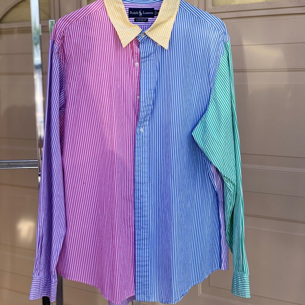 Ralph Lauren Custom Fit Dress Shirt.